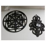 Cast Iron Wall Decor And Door Knocker