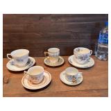 Various Vintage Fine China Tea Cups & Saucers