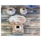 Antique Hair Receiver