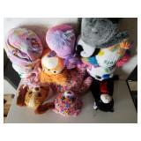 Assorted Stuffed Animals From Disney,  Build A