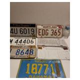 Assorted License Plates