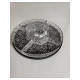 Lazy Susan Chip And Dip Dish