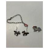 Girls Unicorn & Horse Jewelry
