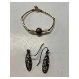 Girls Homemade Bracelet & Lia Sophia Dangle