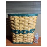 Large Plastic Resin Woven Hamper