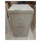 2 Drawer Metal Filing Cabinet