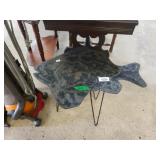 Decorative Metal Fish Side Table
