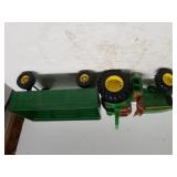 Metal Like John Deere Tractor & Ertl Wagon