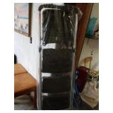 Cosco Folding Step Stool With Tray In Box