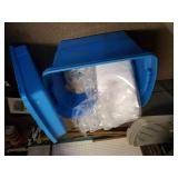 Blue Tote With Fabric,  Wallpaper