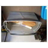 Grey Tote With Assorted Wallpaper