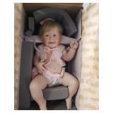 Ashton Drake Porcelain Cute As A Button Doll