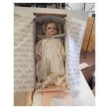 Ashton Drake Galleries Carolin Porcelain Doll
