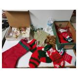 Crate Wirth Contents To Include Vintage Christmas