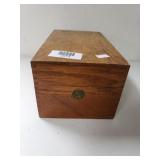 Vintage Card File Box. Made By Globe Wernicke