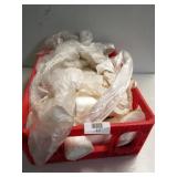 Coca Cola Crate With Clear Plastic bags