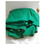 Green Felt Like Table Covers