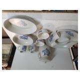 Pfaltzgraff Yorktowne Bowls, Cups, Pitcher,  Dip