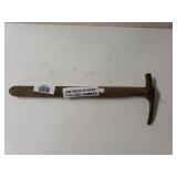 Antique Oyster Culling Hammer