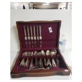 Silver-like Flatware In Wooden Box - Not All