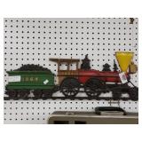 Cast Metal Train Wall Decor