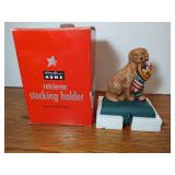 Christmas "Retriever" Stocking Holder by Eddy