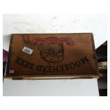 Moosehead Beer Wooden Crate