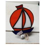 Stained Glass Nautical Night Light