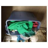 Tote With Tablecloths & Other