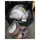 Crate With Assorted Ribbons