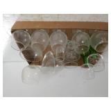 Assorted Glass Stemware