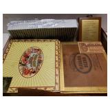 Vintage Cigar Boxes, Wall Plaque And Cabin Air