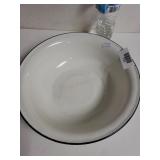 Vintage Enamel Farmhouse Bowl