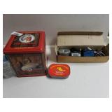 Car Horn, Red Man Tin And Vintage Puzzle