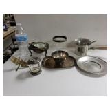 Vintage Silver Like Serving Items