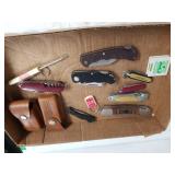 Assorted Pocket Knives & Other