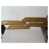 Gold Tone Decorative Wall Decor