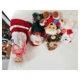 Assorted Christmas Figures