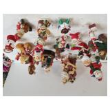 Assorted Christmas Figurines, Ornaments