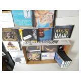 Assorted CDs, Nintendo DS Empty Boxes