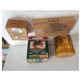 Red Man Chewing Tobacco Containers,  Cigar Boxes