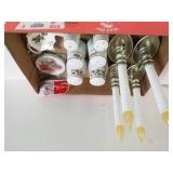 Battery Operated Candles, Salt/Pepper Shakers &
