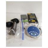 Electric Razor, Portable CD Player,  Phone Covers