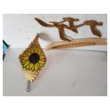 Decorative Wall Seagulls, Sunflower Spinner,