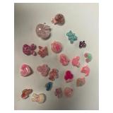 Glitzy Croc Shoe Charms