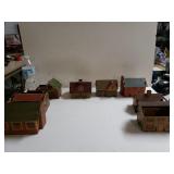 Antique Cardboard Built Rite Model Railroad