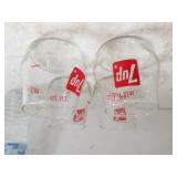 7 Up Small Glassware
