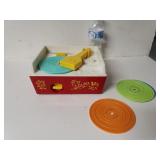 Vintage Fisher Price Music Box Record Player