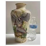 Lenox Game Bird Vase - Chukar - Signed by Artist