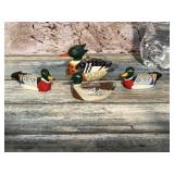 Miniature Hand Carved & Painted Ducks Artist